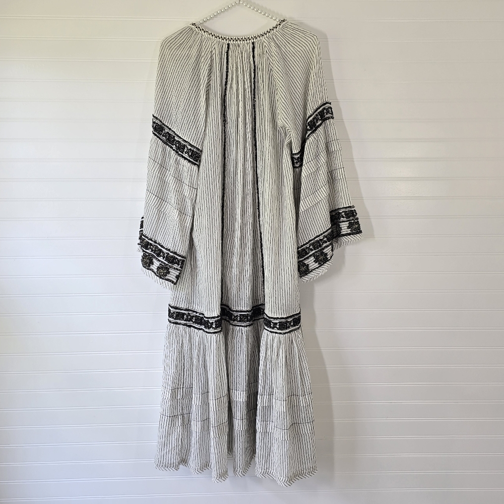 Free People Vagabond Cotton Embroidered Tunic Dress XS NWT New - Picture 6 of 12